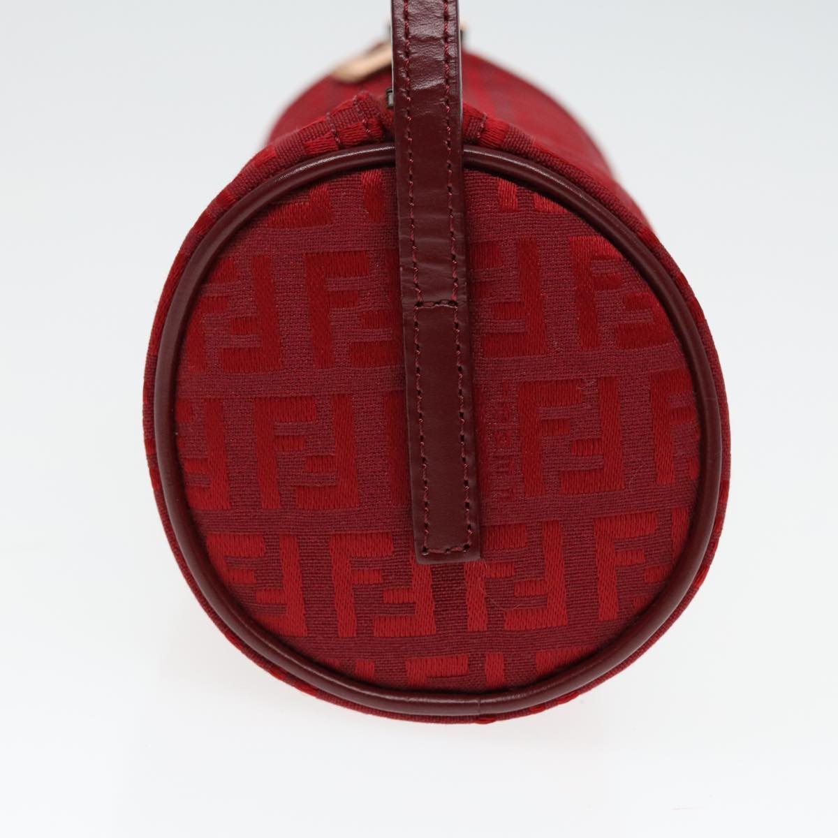Fendi Baguette  Canvas Clutch Bag