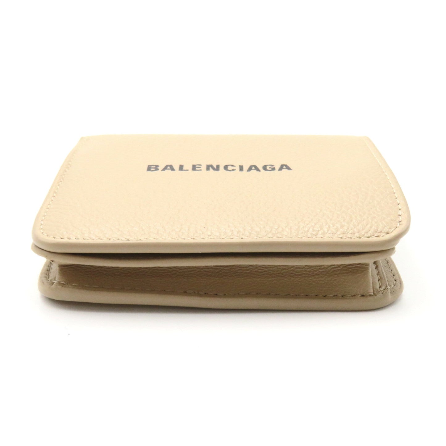 Blnciaga  Leather Middle Wallet (Bi-Fold)