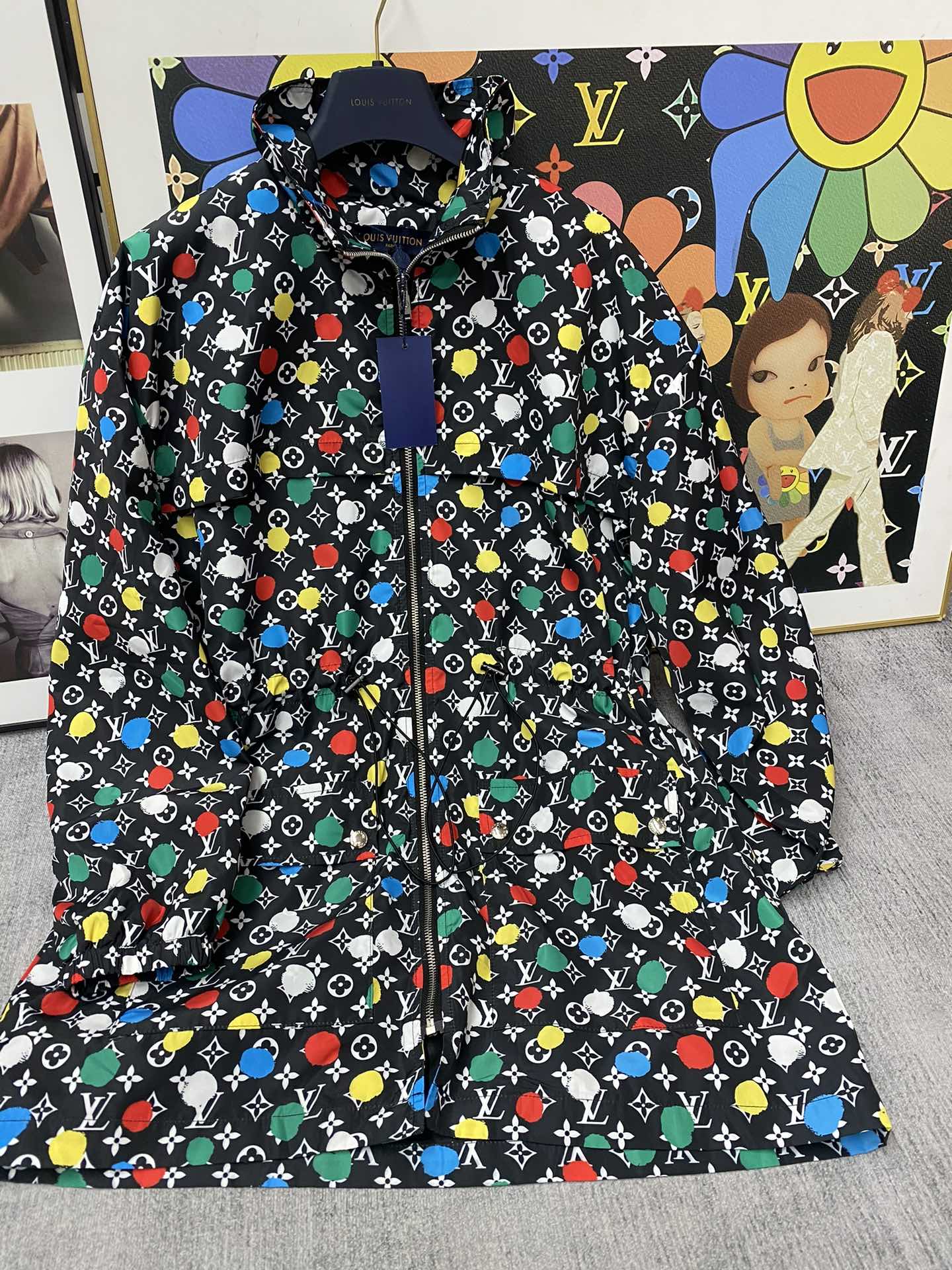 Luxury Louis Vuitton  Wrap Coat 045