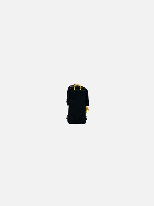 LOUIS VUITTON Green & Black Shoulder Bag