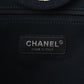 Amelia Woven Straw Raffia Extra Large Deauville Tote White Navy