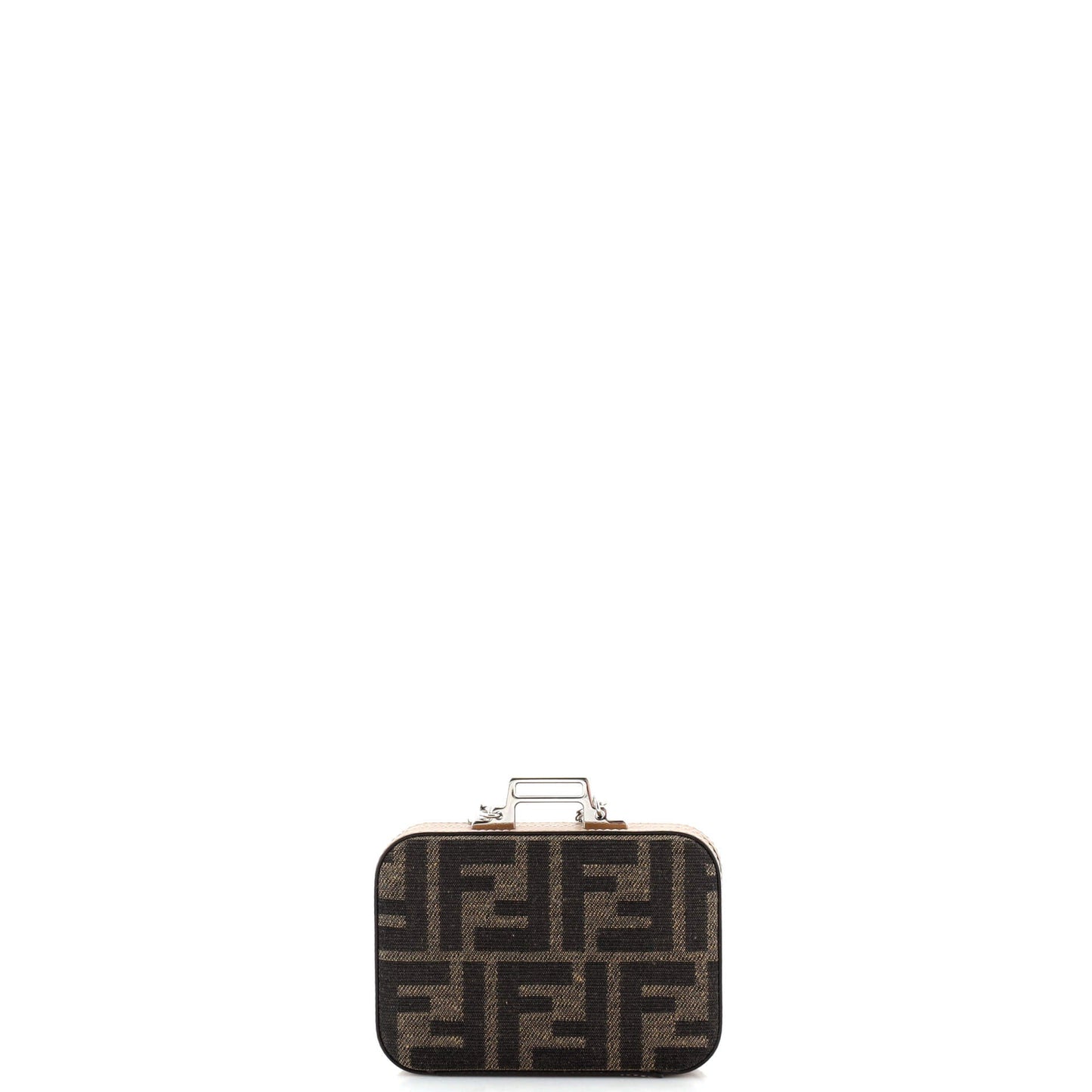 Box Clutch with Chain Zucca Canvas Mini