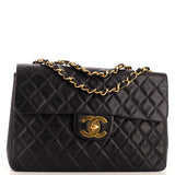 CHANEL   Classic Single Flap Bag Quilted Lambskin Maxi