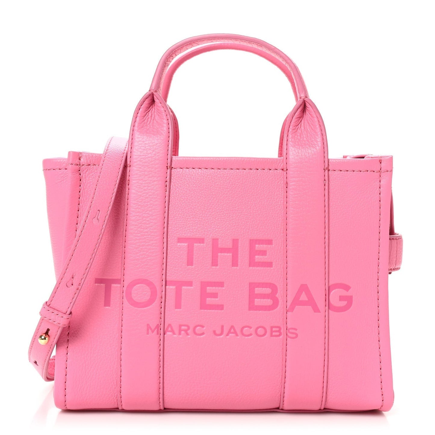Marc Jacobs Grained Calfskin Small The Tote Bag Morning Glory