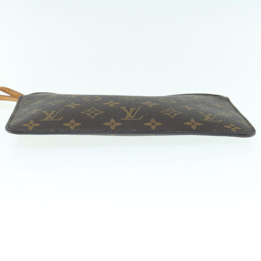 Louis Vuitton Neverfull Pouch  Canvas Clutch Bag