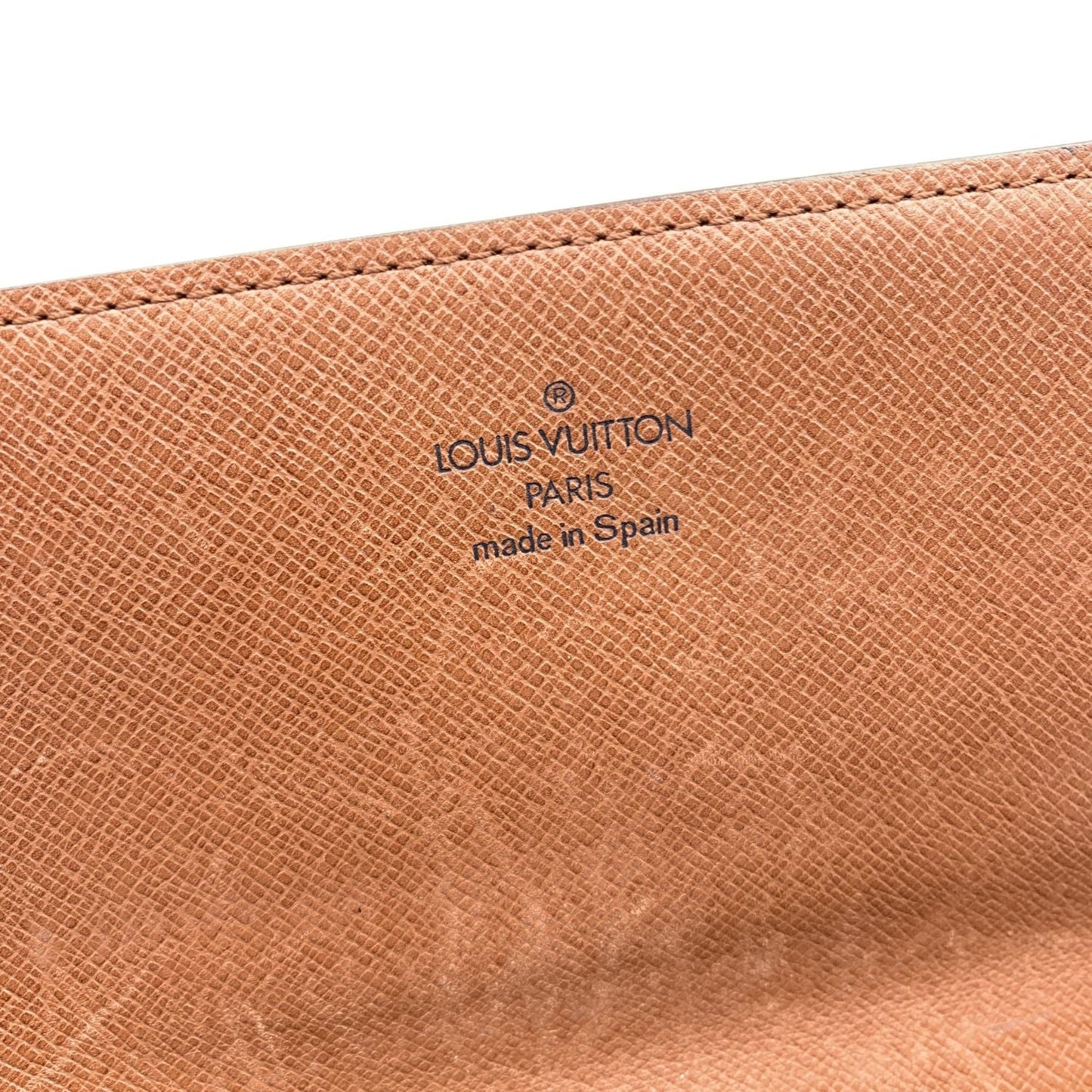 LOUIS VUITTON   Brown Monogram Canvas Long Bill Wallet