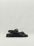 CHANEL Dad Black Quilted Size EU 39 Sandals