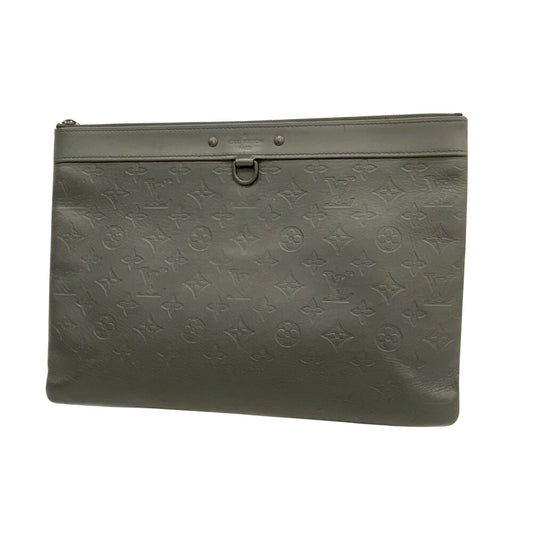 Louis Vuitton Discovery  Leather Clutch Bag