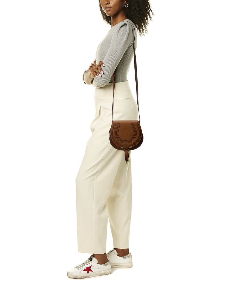 CHL - CC o? Marcie Small Leather Saddle Bag