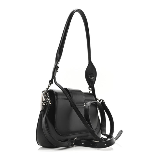 Prada City Calfskin Sidonie Shoulder Bag Black