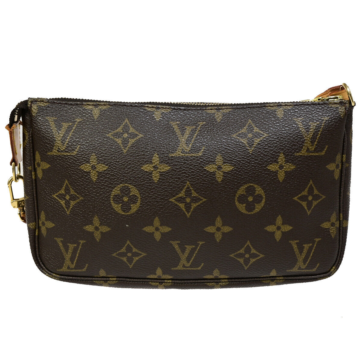 Louis Vuitton Pochette Accessoires  Canvas Clutch Bag