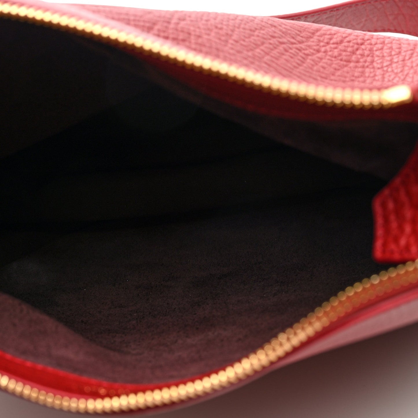 Amelia Grainy Calfskin Small Knight Bag Ruby