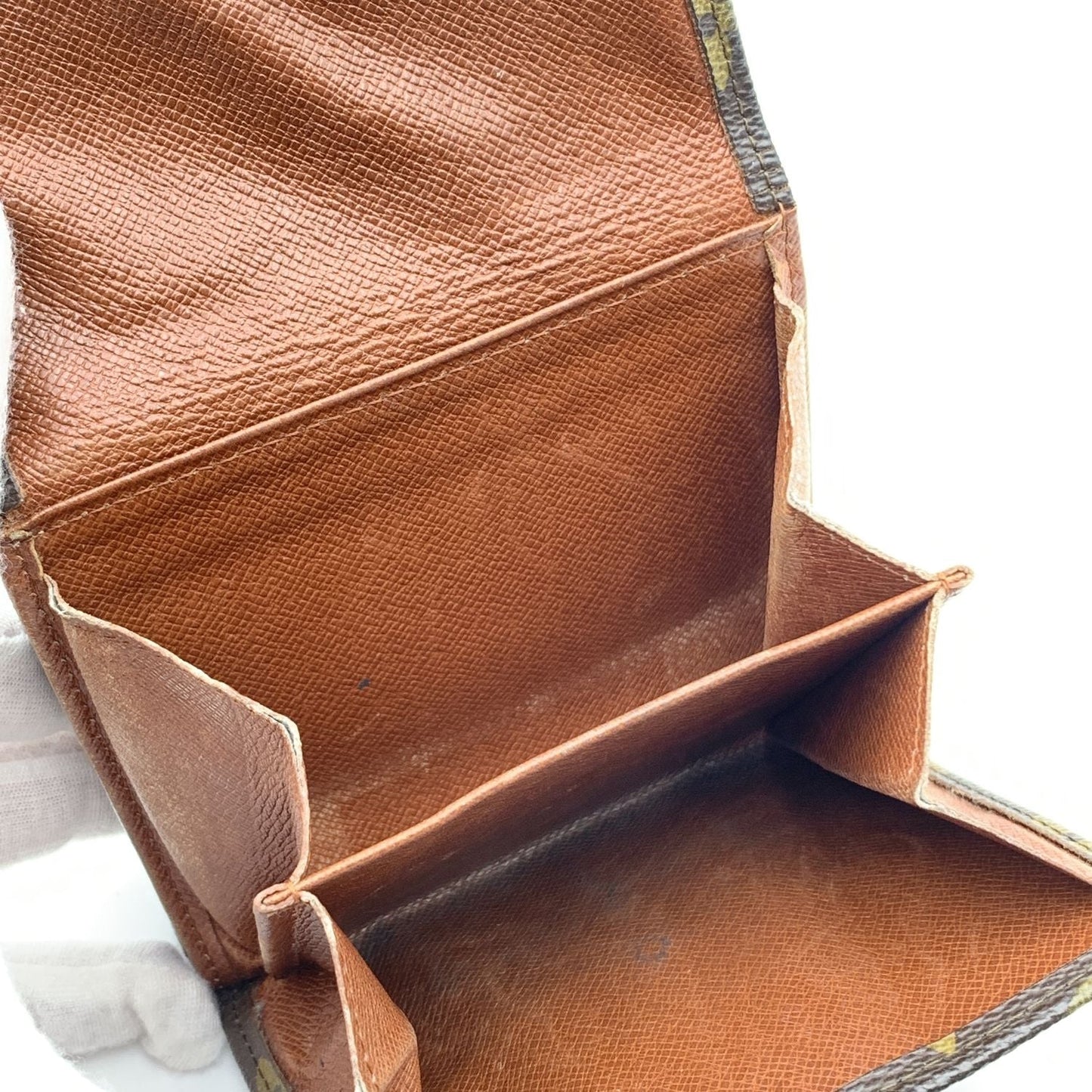 LOUIS VUITTON   Monogram Compact Double Flap Wallet M61652