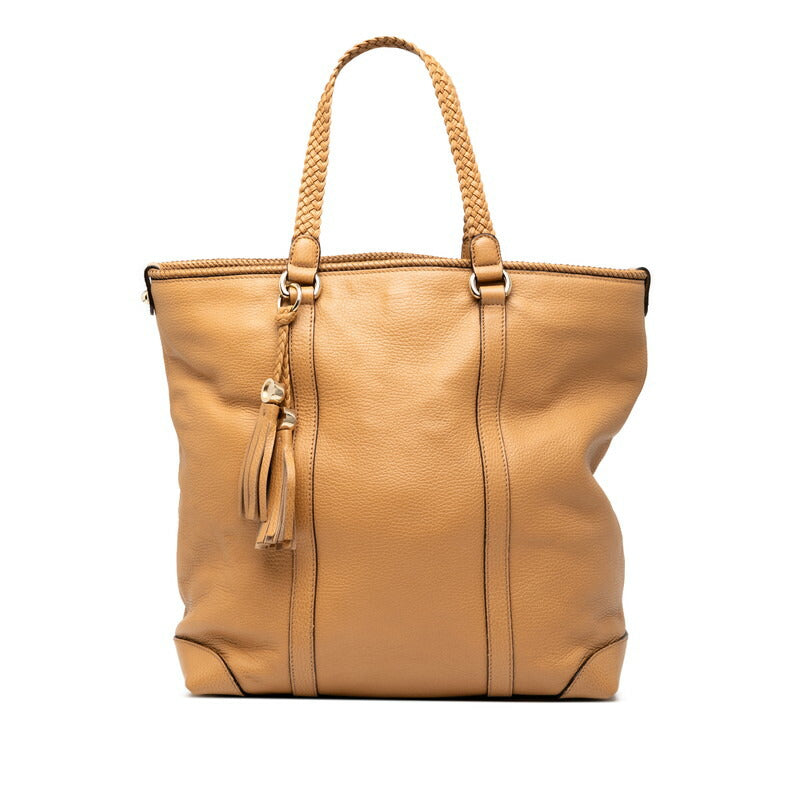 Gucci Intrecciato Leather Tote Bag