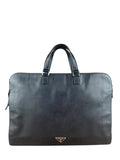 Prada Black Saffiano Briefcase Bag