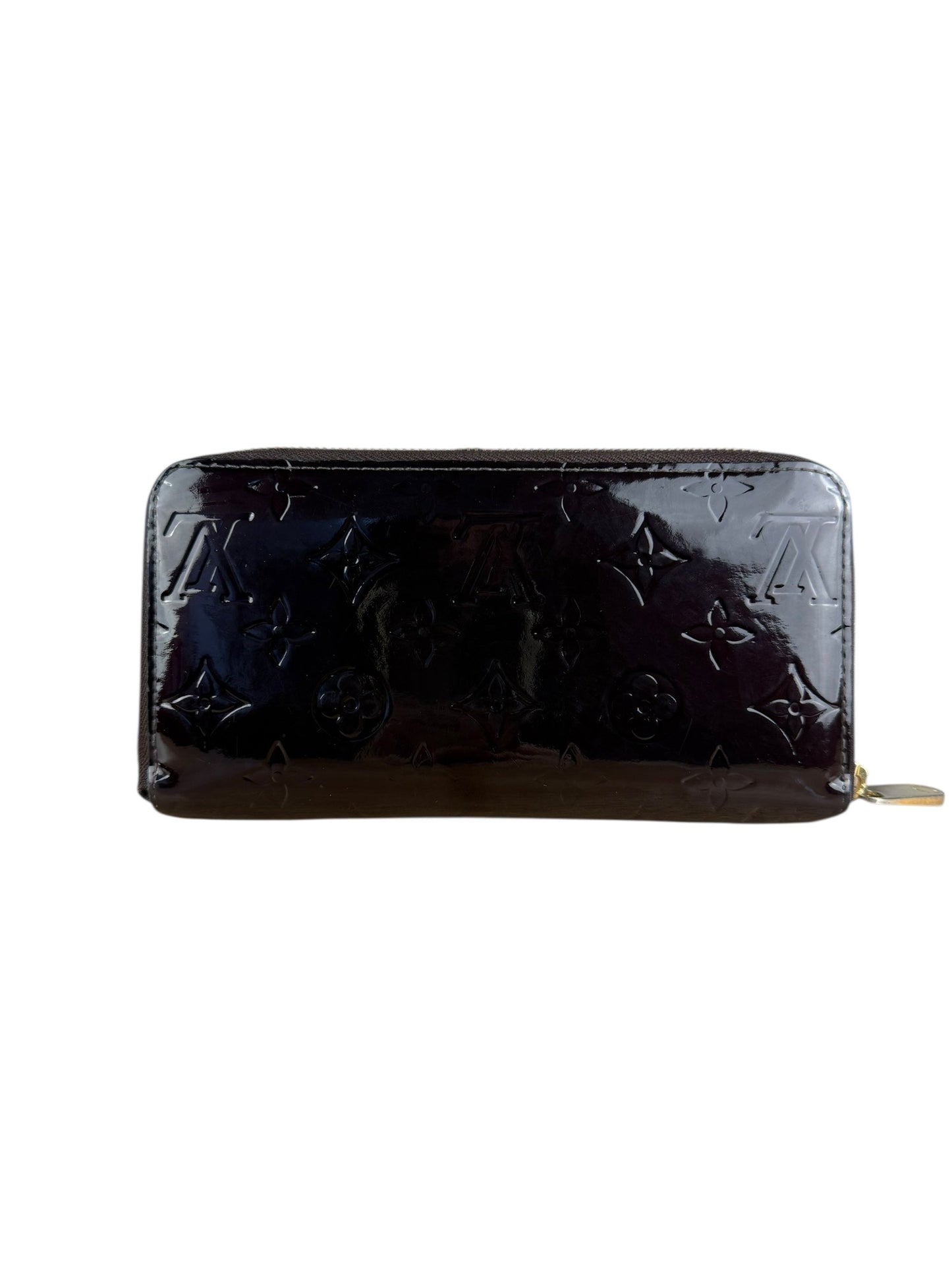 Louis Vuitton Monogram Vernis Amarante Long Zippy Wallet