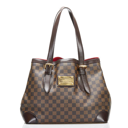 Louis Vuitton Damier Hampstead MM  PVC Leather  Shoulder Bag
