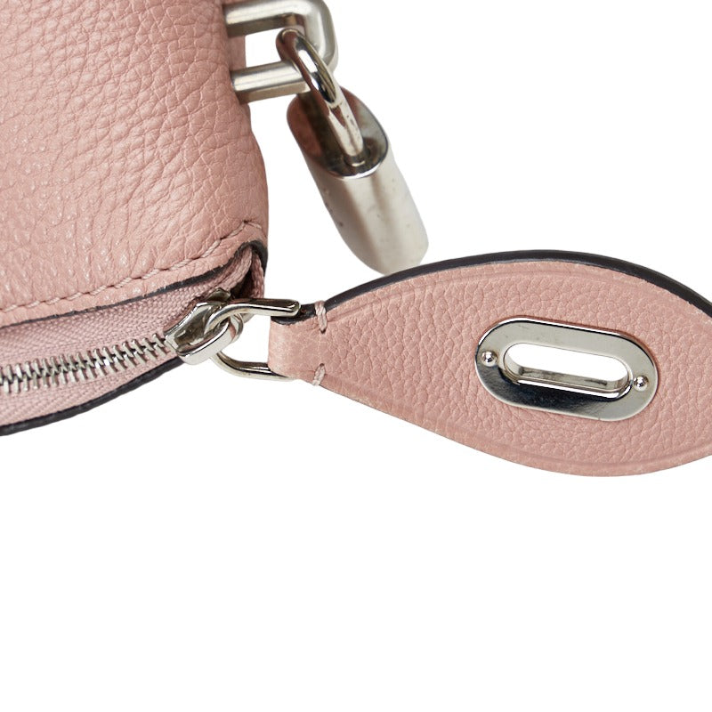 Louis Vuitton Parnasea Lockit PM Shoulder Bag Magnolia Pink Leather