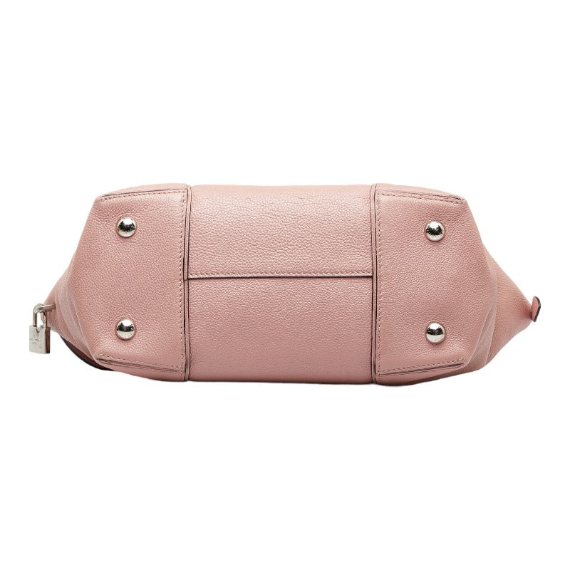 Louis Vuitton Parnasea Lockit PM Shoulder Bag Magnolia Pink Leather
