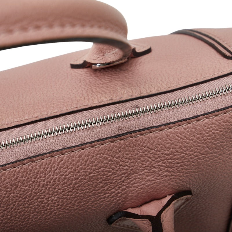 Louis Vuitton Parnasea Lockit PM Shoulder Bag Magnolia Pink Leather