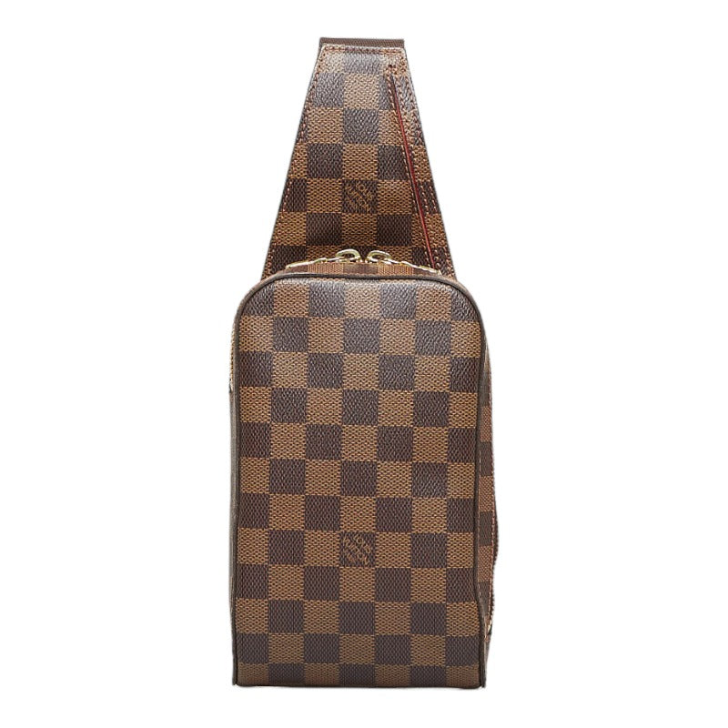 Louis Vuitton Damier Jeronimos PVC Leather Body Bag