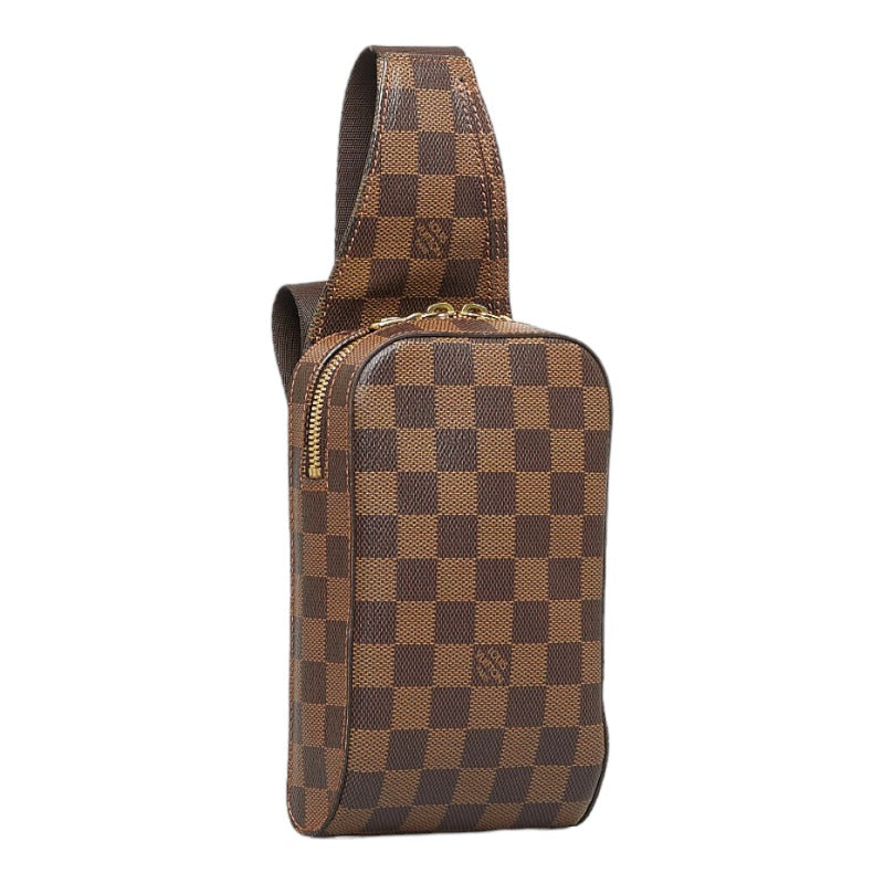 Louis Vuitton Damier Jeronimos PVC Leather Body Bag