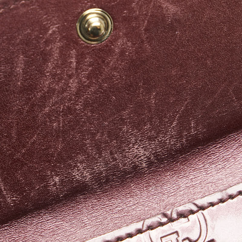 Gucci Guccissima Patent Leather Wallet