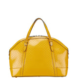 Gucci Microguccissima Patent Leather Handbag