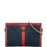 Gucci Ophidia Leather Suede Shoulder Bag