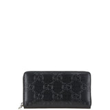 Gucci GG Embossed Leather Long Wallet