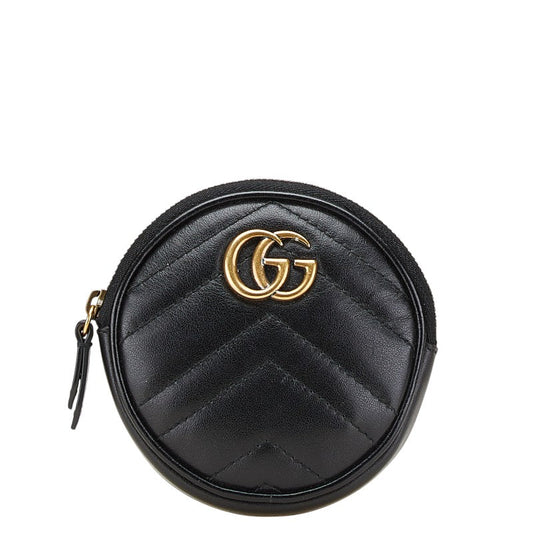 Gucci GG Marmont Heart Leather Coin Case