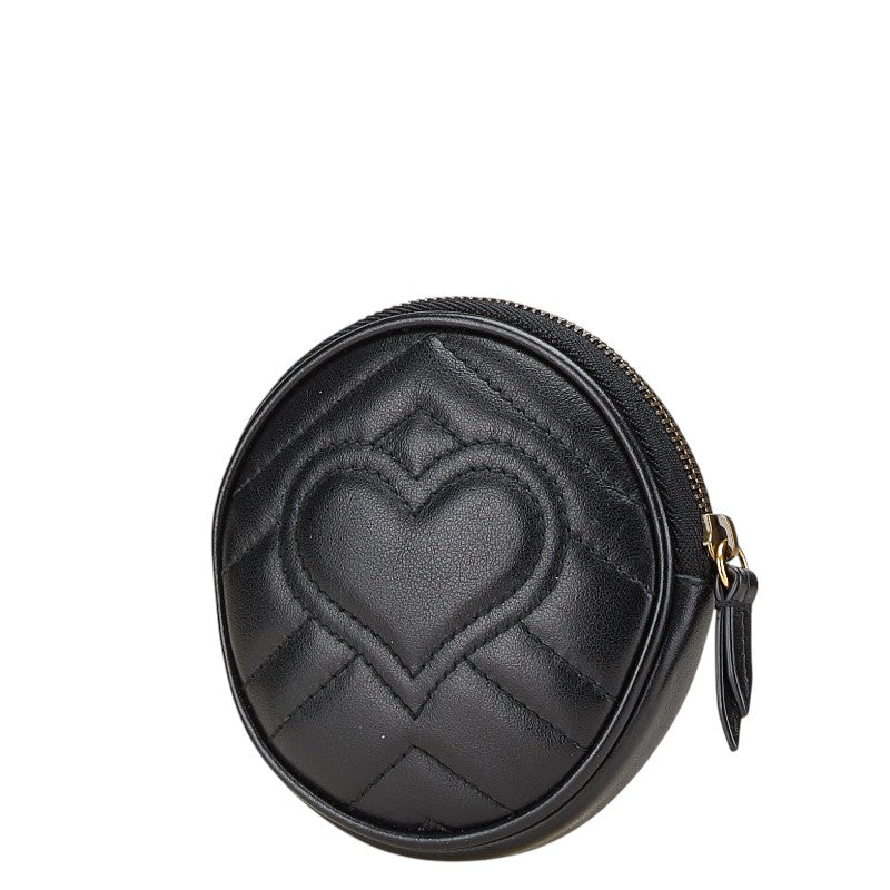 Gucci GG Marmont Heart Leather Coin Case