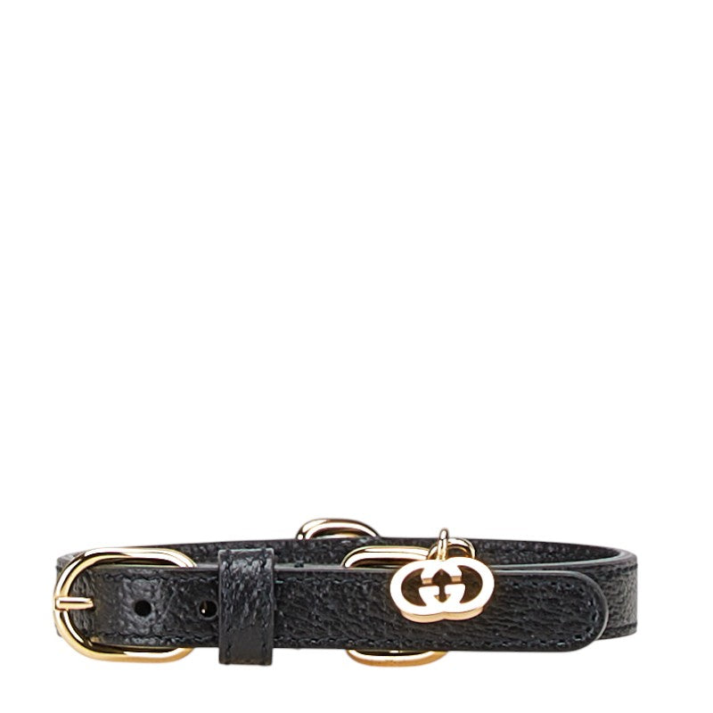 Gucci Interlocking G Extra Small Leather Pet Accessory