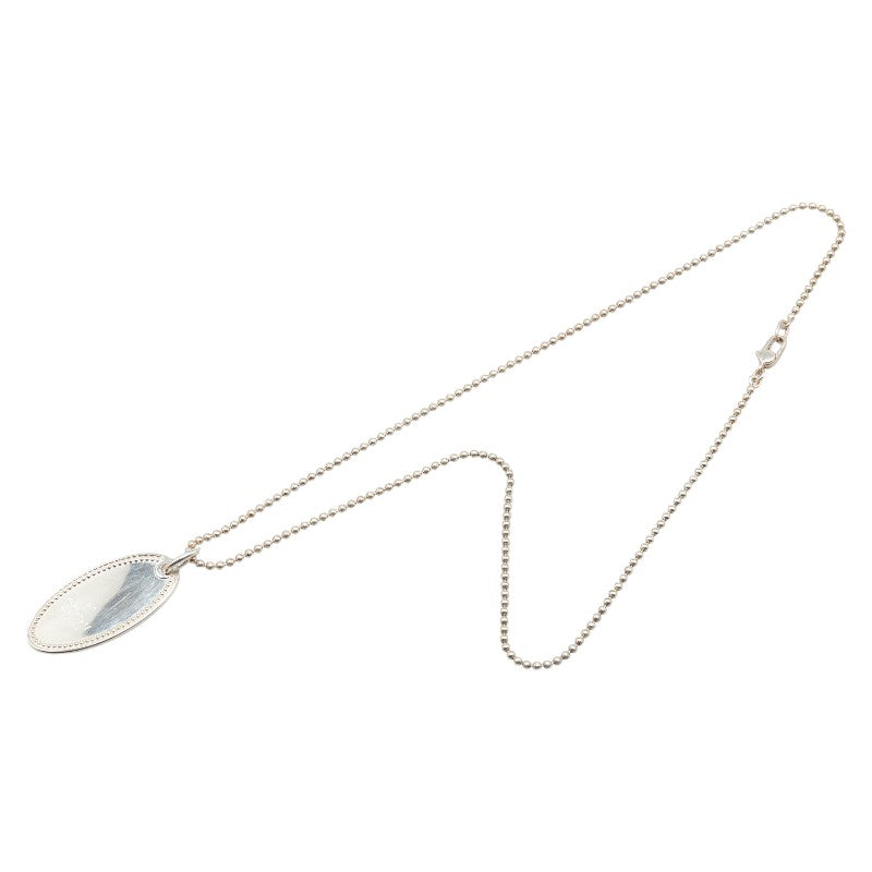 Gucci Oval Plate SV925 Necklace