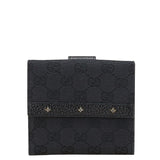 Gucci GG Canvas Leather Wallet