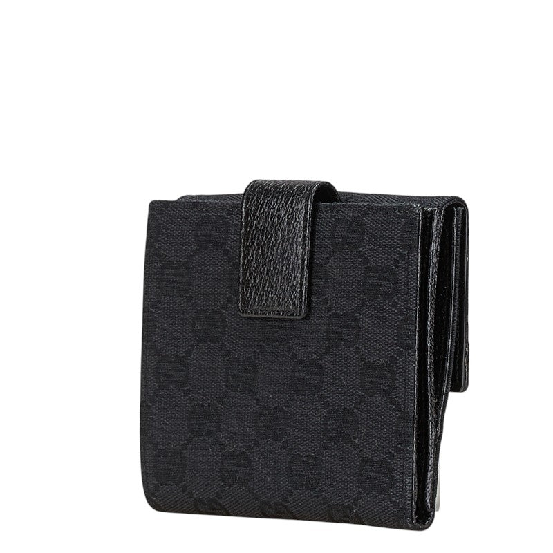 Gucci GG Canvas Leather Wallet