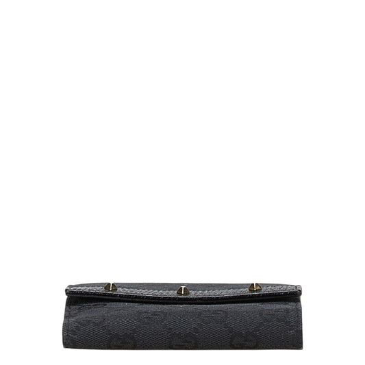 Gucci GG Canvas Leather Wallet