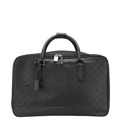 Gucci GG Nylon Boston Bag Nylon Travel Bag