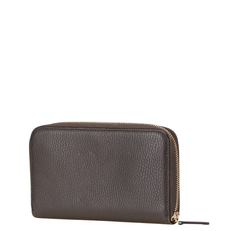 Gucci Interlocking G Leather Long Wallet