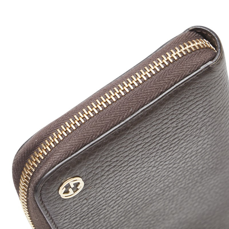 Gucci Interlocking G Leather Long Wallet