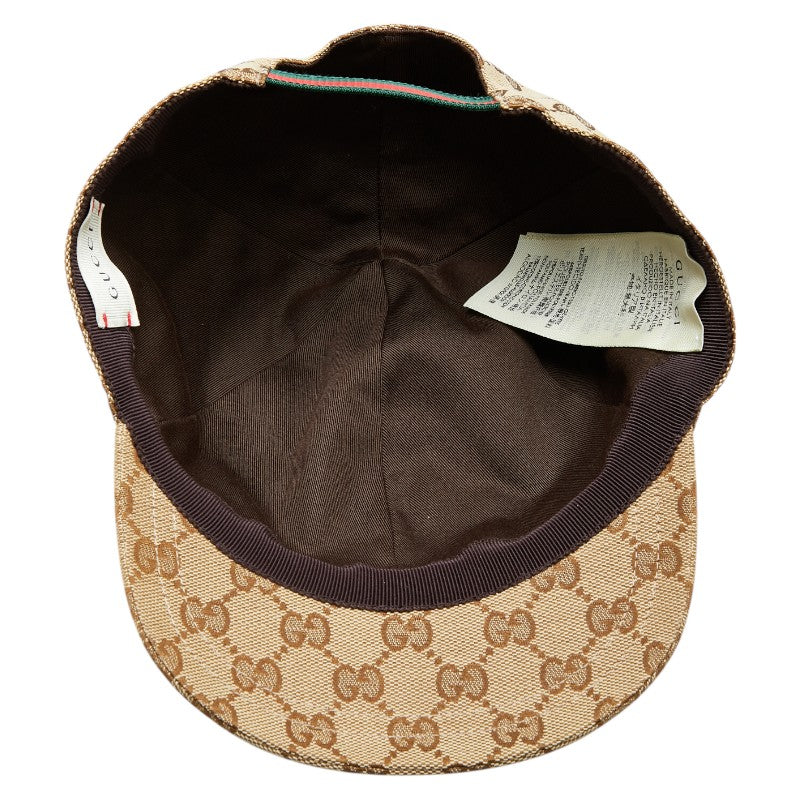 Gucci GG Canvas Sheline Line Canvas Cap
