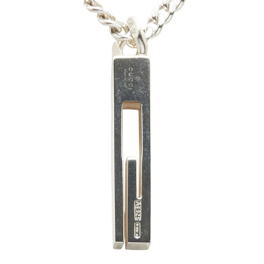 Gucci Logo SV925 Necklace