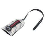 Gucci GG Supreme Web Line PVC Key Case