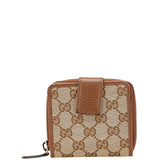 Gucci GG Canvas Leather Wallet