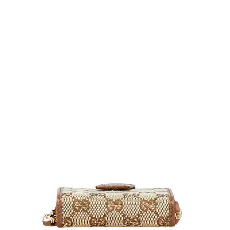 Gucci GG Canvas Leather Wallet