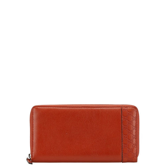 Gucci Shima Mistral Leather Long Wallet