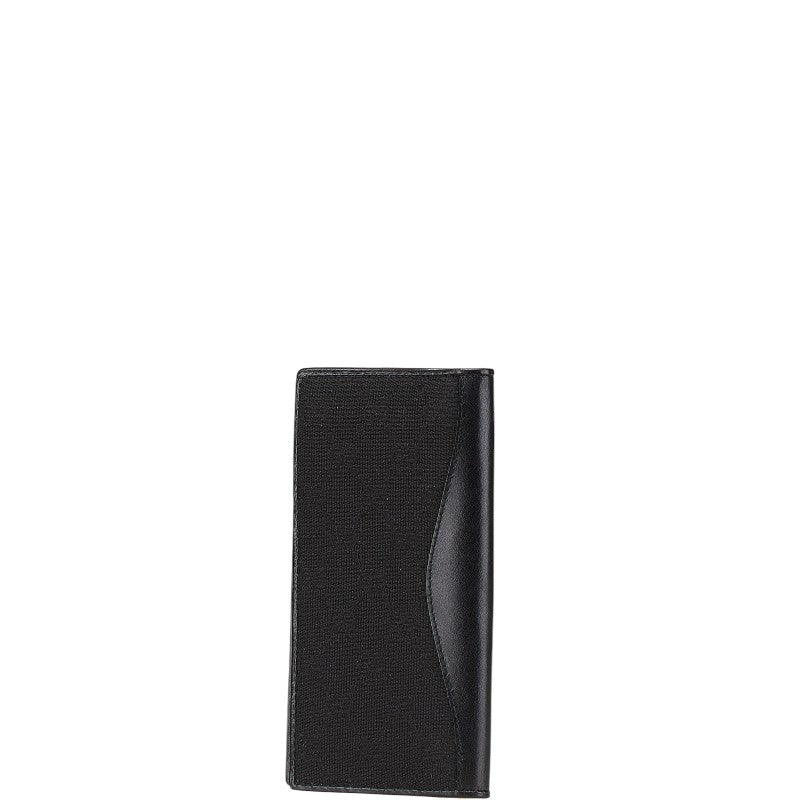 Gucci GG Canvas Canvas Leather Long Wallet