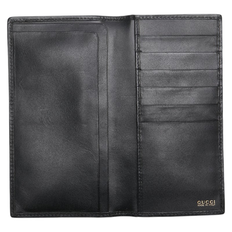 Gucci GG Canvas Canvas Leather Long Wallet