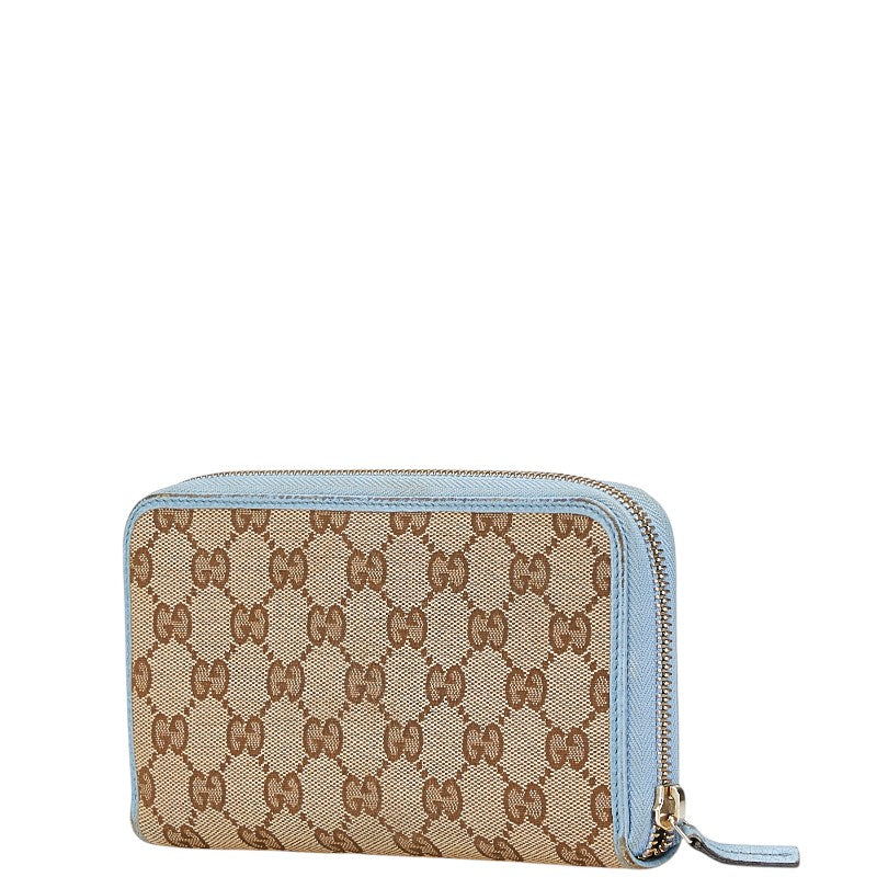 Gucci GG Canvas Leather Long Wallet