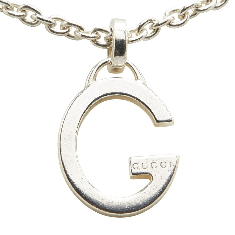 Gucci G Logo SV925 Pendant Necklace